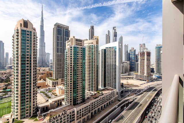 ラグジュアリー3BR ブルジュ・ハリファビュー