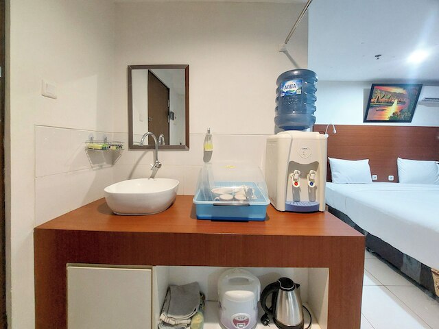 グッドでリフレッシュできるスタジオ（キッチンなし）セントラランドメダンアパート