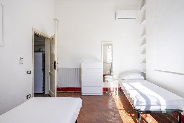 チェルチ 3 フィレンツェ 2ベッドルーム 1バスルーム付き