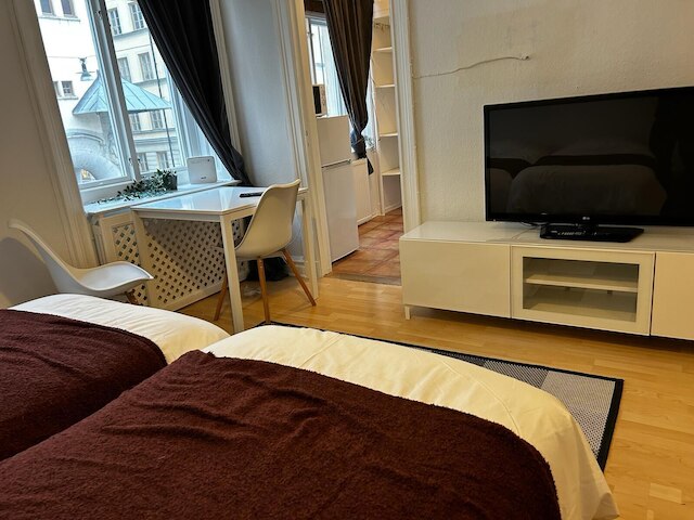 ストックホルムの魅惑の1ベッドルームアパートメント