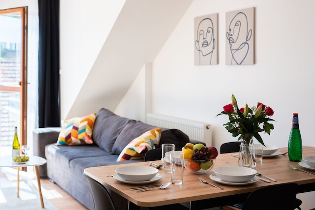 モダン アパートメント オン グラフィッカ