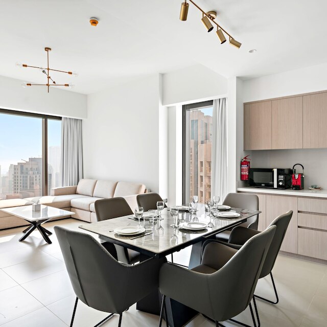 ラグジュアリー アパート - スペクタキュラー ファウンテン ブルジ ビュー