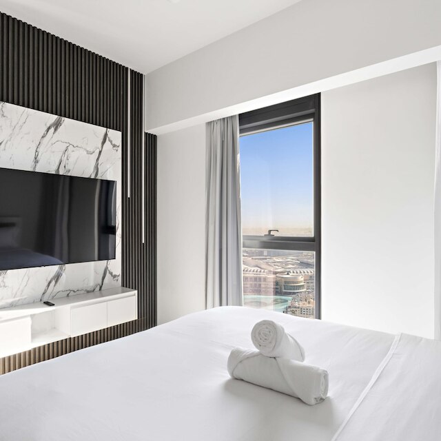 ラグジュアリー アパート - スペクタキュラー ファウンテン ブルジ ビュー