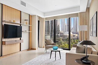 ラグジュアリー 3-ベッドルーム アパートメント フェーシング ブルジ カリファ イン ザ アドレス ドバイ オペラ