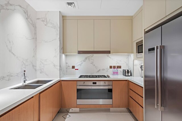 ラグジュアリー 3-ベッドルーム アパートメント フェーシング ブルジ カリファ イン ザ アドレス ドバイ オペラ