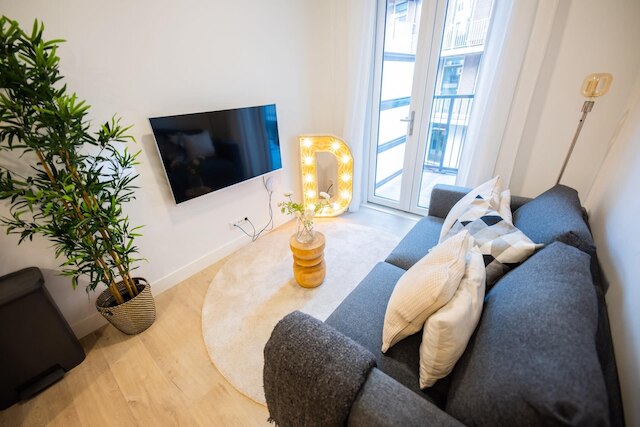 アルファベット 1 ベッドルーム アパートメント 46m2 -ss177-