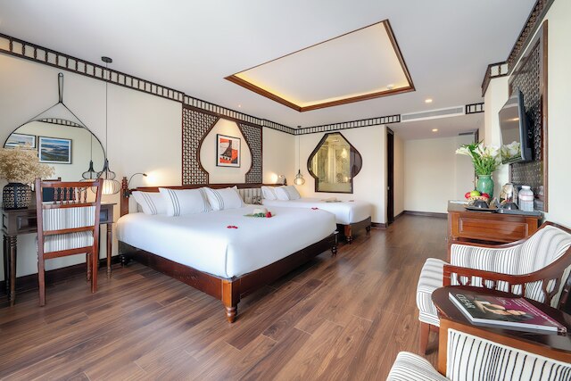 クオリア デ オテル ホイアン - ルーフトップバー シティビュー