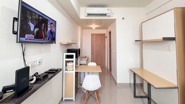 レストフル スタジオ (ノー キッチン) アパートメント アット バンダラヤ - タラサシティ マカッサル