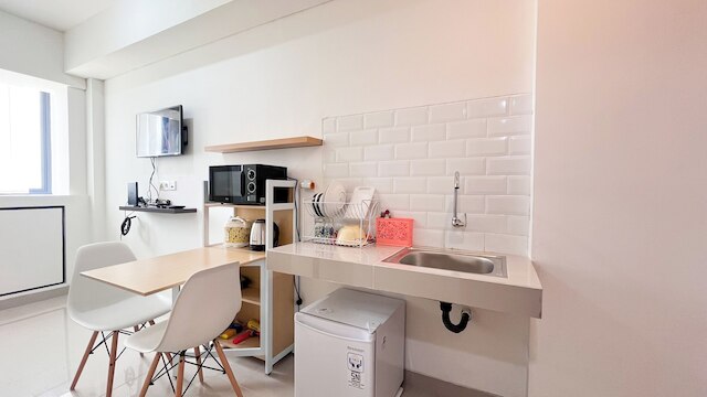 レストフル スタジオ (ノー キッチン) アパートメント アット バンダラヤ - タラサシティ マカッサル