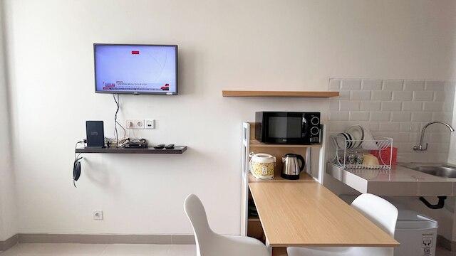 レストフル スタジオ (ノー キッチン) アパートメント アット バンダラヤ - タラサシティ マカッサル