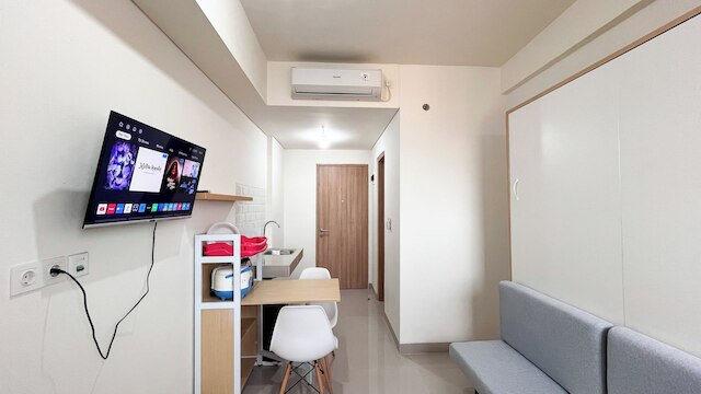 コージー アンド シンプリー スタジオ (ノーキッチン) バンダラヤ - タラサシティ マカッサル アパートメント