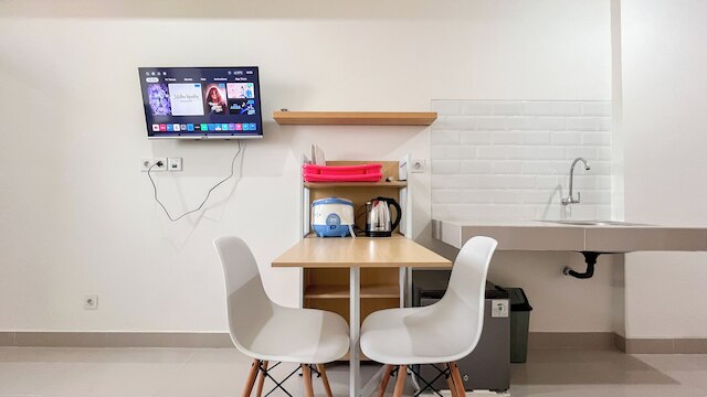 コージー アンド シンプリー スタジオ (ノーキッチン) バンダラヤ - タラサシティ マカッサル アパートメント