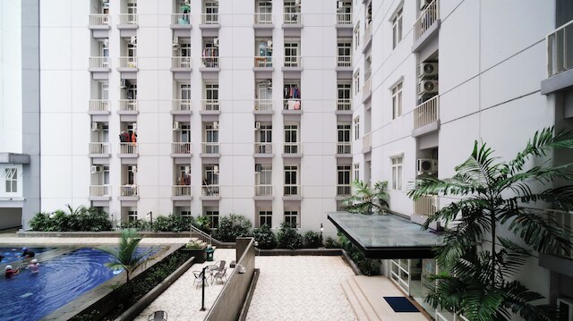 シンプル アンド コンフォータブル リビング スタジオ アット バレ ヒンギル アパートメント