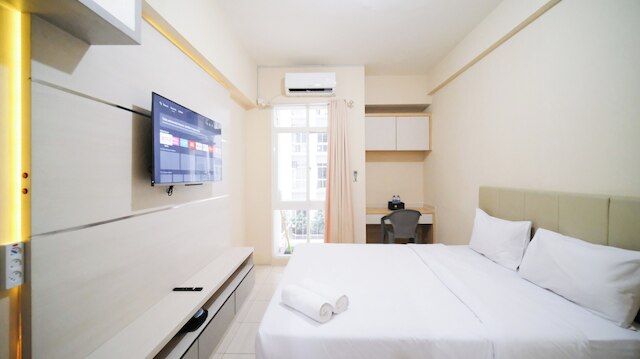 シンプル アンド コンフォータブル リビング スタジオ アット バレ ヒンギル アパートメント