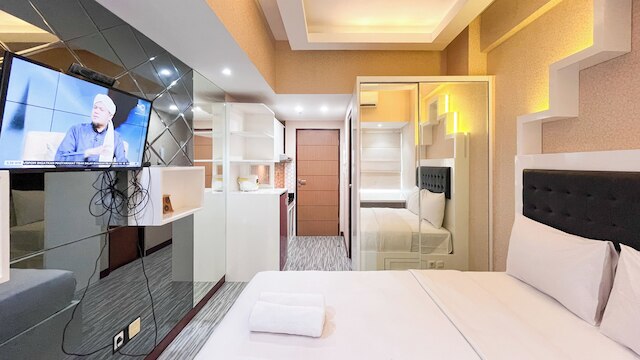 シンプリー アンド コージーリビングスタジオ ビダビュー マカッサル アパートメント