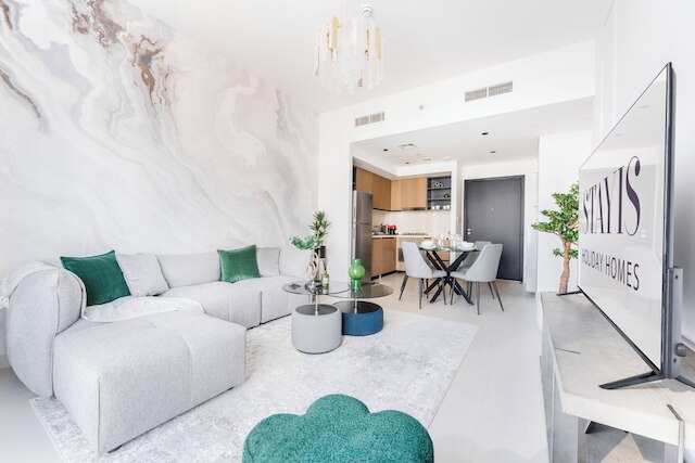 ステイイズ-1BR スタニング ビュー オブ ブルジュ カリファ