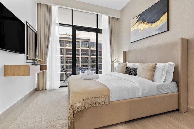 ウェーブズ - アジジ リビエラ ビルディング 25 コージースタジオ ウィズ バルコニー