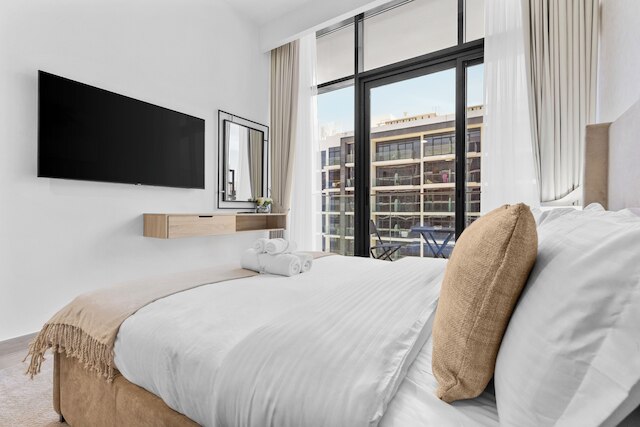 ウェーブズ - アジジ リビエラ ビルディング 25 コージースタジオ ウィズ バルコニー