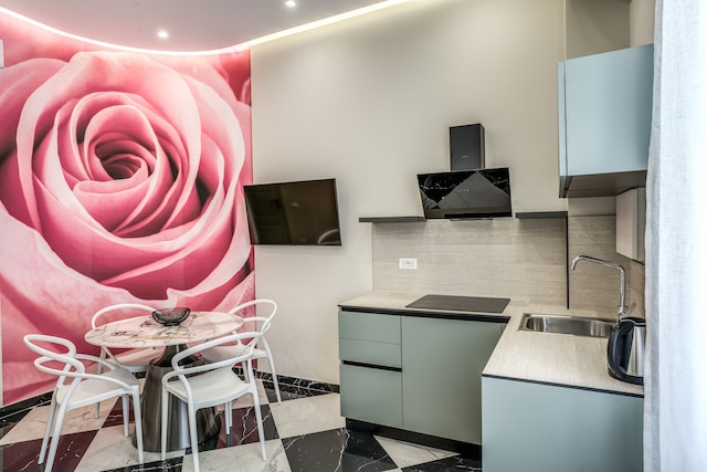 ナポリのピンクローズ、1 ベッドルームと1 バスルーム付き