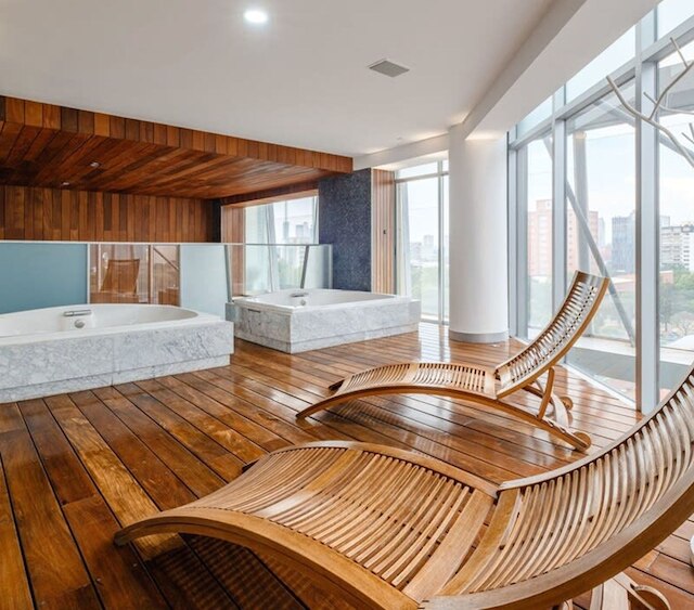 2ベッドルーム アパートメント ウィズ ジャクージ - プール - シティ スカイライン