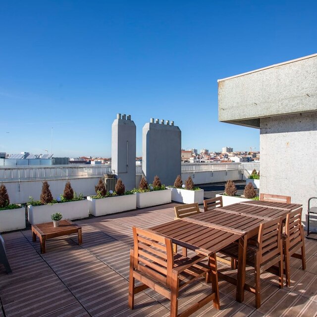 リービング イン ポルト - ライト テラス アパートメント