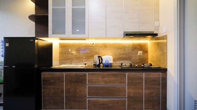 ナイス アンド コンフォータブル リビング 1 ベッドルーム アット グランド スンゴノ ラグーン アパートメント