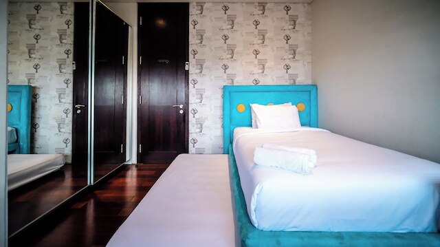 ストラテジック アンド スペーシャス 2BR アット スマトラ36 アパートメント