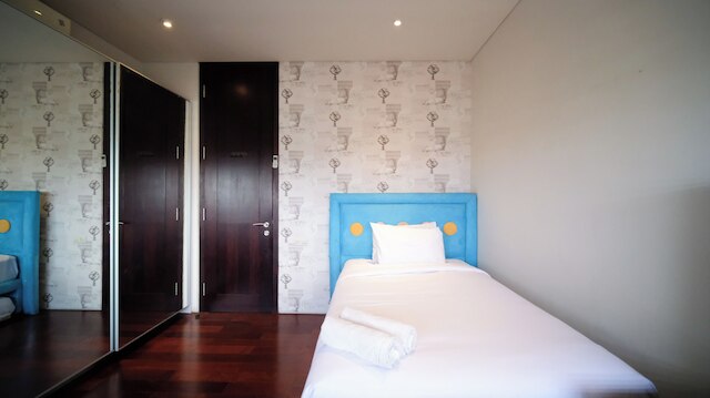 ストラテジック アンド スペーシャス 2BR アット スマトラ36 アパートメント