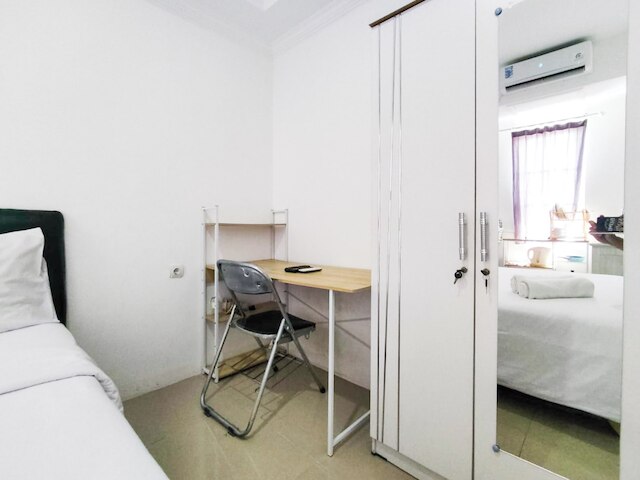 レストフル アンド タイディー スタジオ アット パルトロウ シティ アパートメント