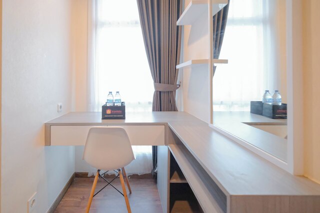 コンパクト アンド コンフォータブル リビング スタジオ アット グランド スングコノ ラグーン アパートメント