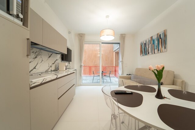 アッパルタメント モデルノ コン パティオ プリバト マスカレッラ