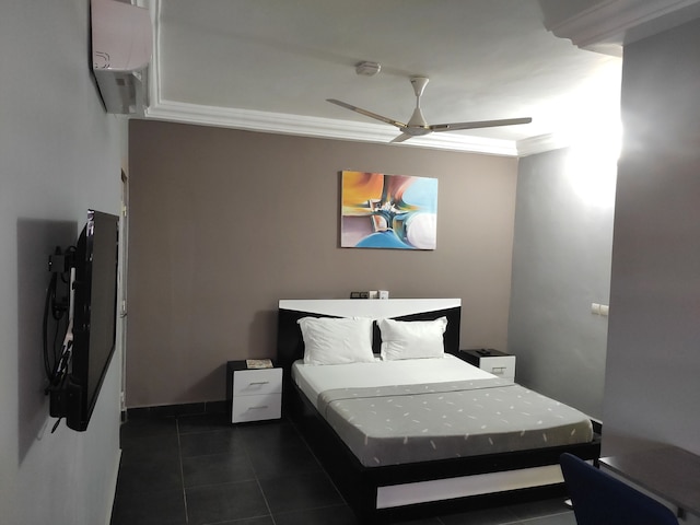 ルーム-デラックス ダブル ベッド イン ロイヤル ブルー ゲスト