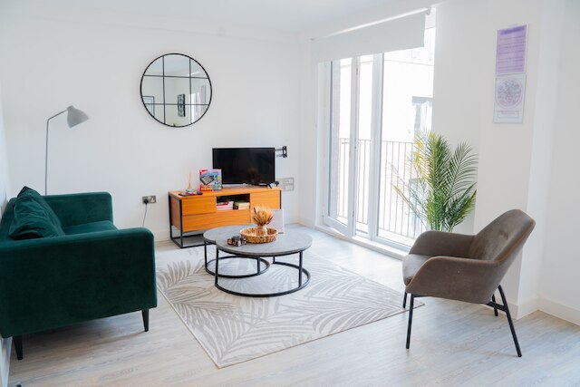 サルフォードシティ ヘブン - モダン 2 ベッドルームアパートメント