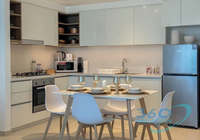 ダウンタウン ビューズ 1 ベッドルーム アパートメント ハイフロア