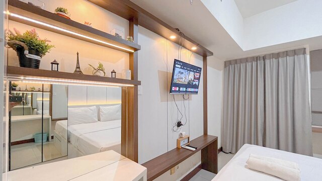 コンフォート スタジオ ルーム アット ヴィダ ビュー アパートメント