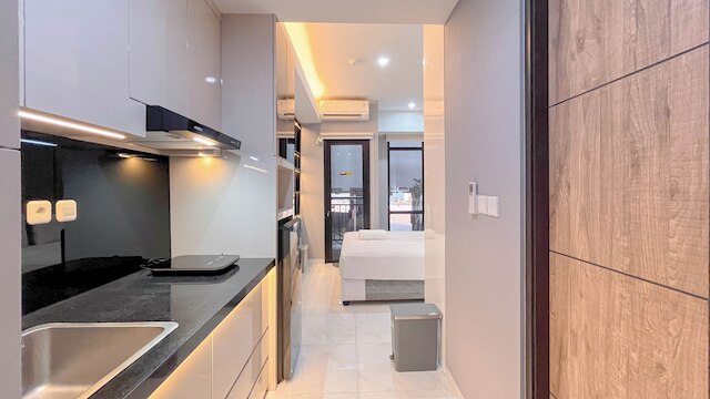 ザ ラグジュアリー スタジオ アット デルフト チプトラ マカッサー アパートメント