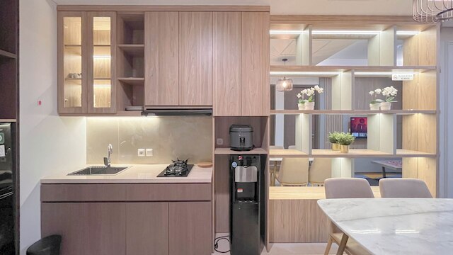 モダン デザインド 2ベッドルーム アット 31 スディルマン マカッサー アパートメント