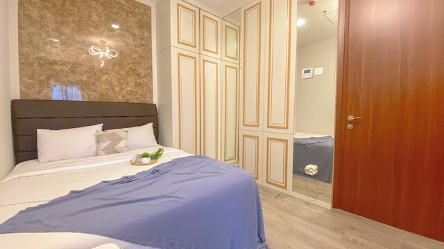 ナイス アンド レストフル 2ベッドルーム アット スディルマン スイーツ アパートメント