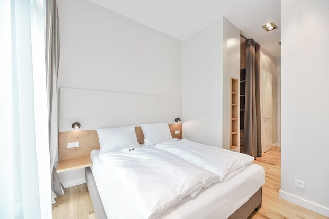 ダウンタウン アパートメンツ リビング