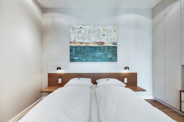 ダウンタウン アパートメンツ リビング