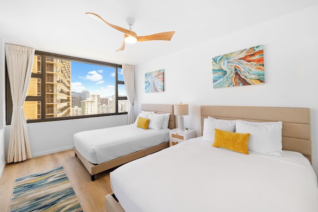 プレミアム リモデールド コンド イン ワイキキ ウィズ 2 ベッズ アンド パーキング