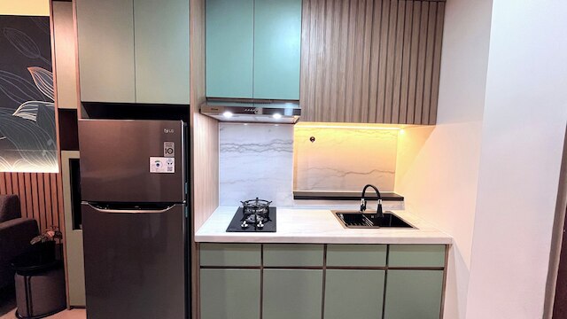 ウォーム アンド ホーミー 2ベッドルーム アット ビダ ビュー マカッサル アパートメント