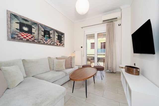 モダン アパートメント イン ティセイオ ウィズ バルコニー