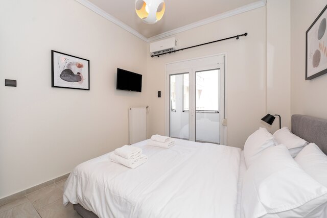 モダン アパートメント イン ティセイオ ウィズ バルコニー