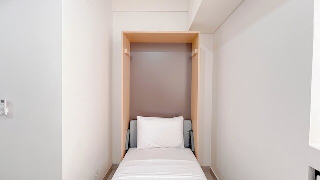 グッド アンド シンプリー スタジオ (ノー キッチン) アット アパートメント バンダラヤ - タラサ シティ マカッサル