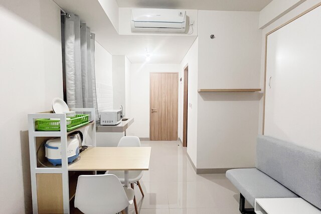 フル ファーニッシュド スタジオ (ノー キッチン) バンダラヤ - タラサ シティ マカッサル アパートメント