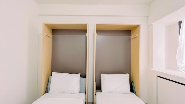 ウォーム アンド シンプリー スタジオ (ノー キッチン) バンダラヤ - タラサ シティ マカッサル アパートメント