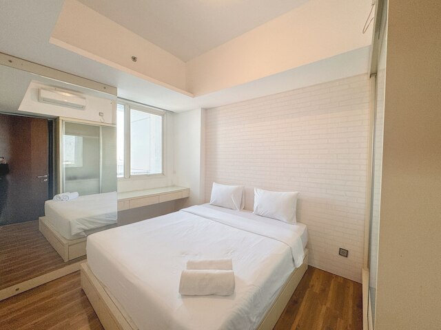 グッド ロケーション アンド セレーン 2ベッドルーム アット リンデン アパートメント