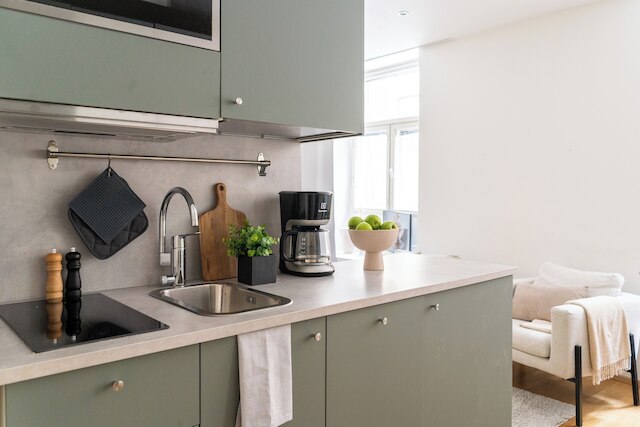 コージー スタジオ ウィズ プライベート サウナ