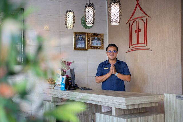 クタにあるアンクル アンクル ビーチ